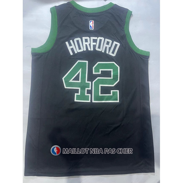 Maillot Boston Celtics Al Horford NO 42 Statement 2024 Noir